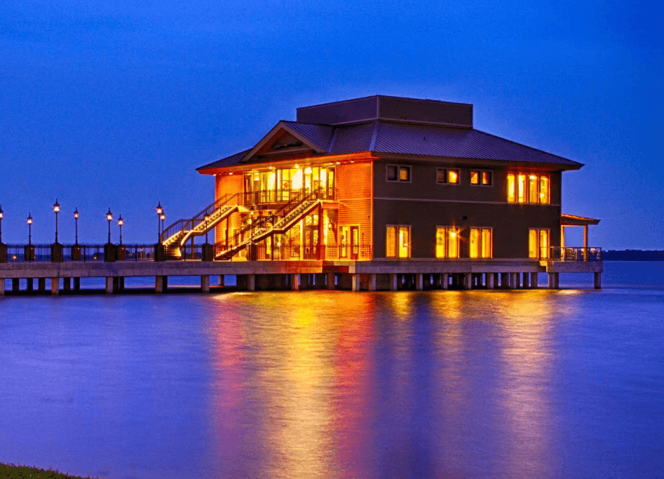 Tavares Pavilion on the Lake